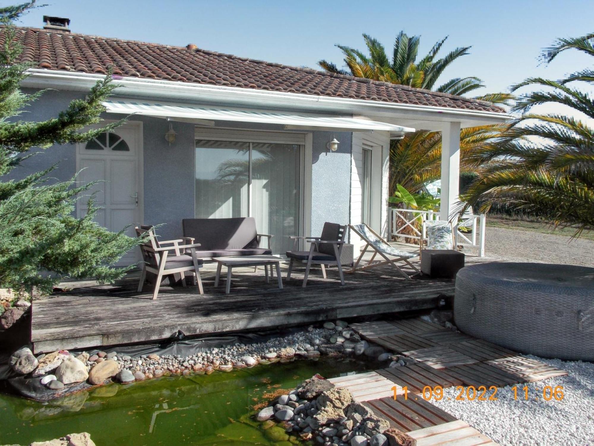 Maison Authentique Avec Spa Pres De Dax Et Son Jardin Villa Angoume Exterior photo